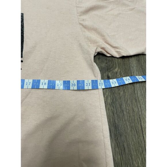 Vintage BUM Equipment T-Shirt Striped Boxy Crop Tee 90s Workout Gym Large 1994 - Picture 8 of 15